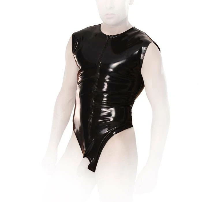 Insistline - Rassiger Herren Gay Datex Body ouvert mit Zip in diversen Farben - Bild 1 von 1