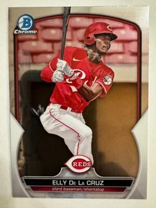 Elly De La Cruz 2023 Bowman Chrome Prospects #BCP-65 Reds - Picture 1 of 2