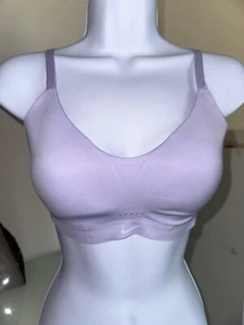 WOMENS NIKE ALATE MINIMALIST LIGHT SUPPORT SPORTS BRA (M)OXYGEN PURPLE  #140 - Picture 1 of 2