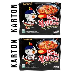 80x140g Samyang Ramen Noodle Hot Chicken Flavor Scharfe Ramen Nudeln - Bild 1 von 2