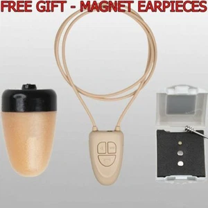 Set trasmettitore collo loop Bluetooth con mini auricolare wireless spia - Foto 1 di 11