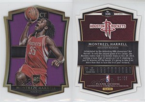 2015-16 Select Premier Level Die-Cut Purple Prizm /99 Montrezl Harrell Rookie RC
