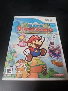 Super Paper Mario (Nintendo Wii, 2007) Completo Probado - Imagen 1 de 6