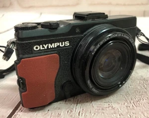 OLYMPUS STYLUS XZ-2 Compact Digital Camera -Black- From Japan Fedex Excellent - Picture 1 of 11