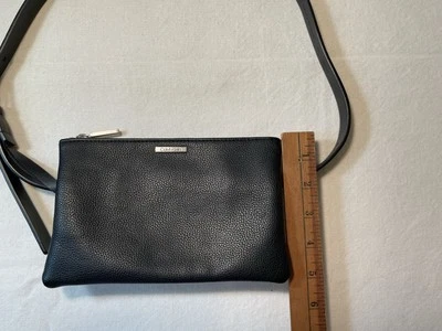 Calvin Klein Women's Black Faux Leather Belt Bag Fanny Pack Size L/XL - Image 1 of 4