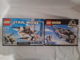 Lot LEGO Star Wars: Snowspeeder (7130) and Rebel Snowspeeder (4500) BOXES ONLY