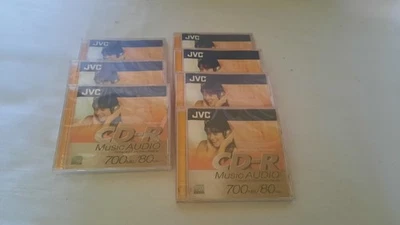 7 New & Sealed - JVC CD-R 80 CD-RA80DE - Digital Audio Music Blank CDR - Image 1 of 3
