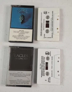 Eagles Their Greatest Hits 1971-1975 & The Long Run Cassette Tapes - Picture 1 of 2