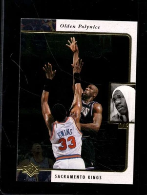 1995-96 SP #115 Olden Polynice NMMT Sac Kings - Image 1 of 2
