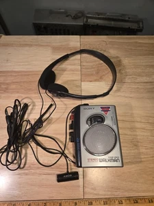 Sony TCS-30D Vintage Stereo Cassette-Corder Walkman Tested! - Picture 1 of 9