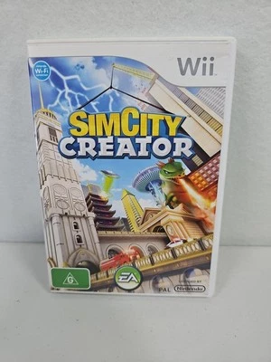 SimCity Creator Nintendo Wii Game Gc With Manual  - Image 1 of 4
