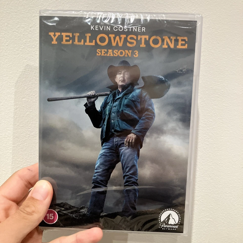 Yellowstone: Season 3 DVD - Brand New And Sealed Region 2 - Kevin Costner - Image 1 of 1