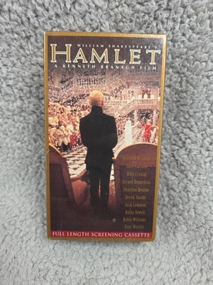 Hamlet [2-VHS Set, 2000] 1996 Kenneth Branagh, Julie Christie, Kate Winslet Foto 1 de 4