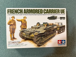 RARE TAMIYA French Armored Carrier UE 1:35 Miniature Series 284 Kit# 35284-4289 - Picture 1 of 3
