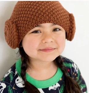 Hanna Andersson Star Wars Princess Leia Sweaterknit Winter Hat Size Large - Picture 1 of 9