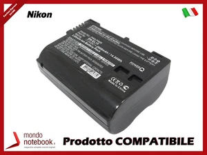 Batteria PowerQ per Nikon 1 V1 2000mAh 7.0V P/N EL-EL15c - Imagen 1 de 1