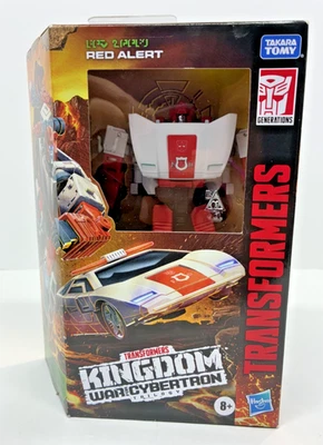 Transformers Kingdom War Cybertron WFC-K38 Red Alert Walgreens EXCLUSIVE NEW c5 - Image 1 of 4