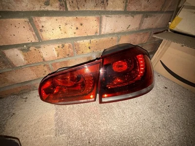 Volkswagen Golf GTI Mk6 Tail Back Rear Light Full Set 2009-2012 - Image 1 of 4