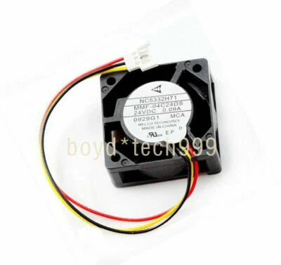 Cooling fan NC5332H71 MMF-04C24DS-MCA For Mitsubishi 24V 0.09A 40*40*15MM 3Pin - Image 1 of 4