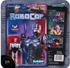 ROBOCOP ACTIONFIGUR SUPER7 REACTION FIGUR MASSSTAB 1/18 14CM KULT FILM STATUE  - Bild 1 von 1
