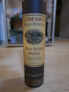 Glenmorangie 10 Jahre Single Malt Scotch Whisky ( Alte Abfüllung ) 90er 750ml  - Bild 1 von 3