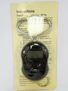 Digital Luggage Scale Black Portable Travel Kilograms 50Kg DGC - Picture 1 of 1