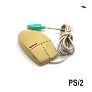 COMPAQ M-S34 MOUSE PS/2 ANSCHLÜSSE PORT RETRO VINTAGE PS-2 COMPAQ 141189-401 114 - Bild 1 von 3
