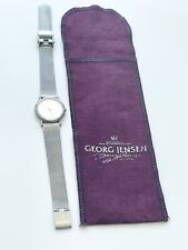 vintage georg jensen sterling wrist watch design 2346 thorup & bonderup 