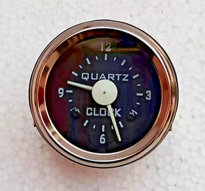 Reloj Electrónico Coche 2"/52mm - Bisel Cromo 12 V Salpicadero Instrumento Reloj - Imagen 1 de 6