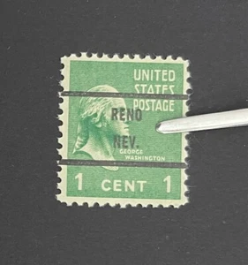 Reno, Nevada Type 71 Precancel - 1 cent Prexie - US #804 - OG - MNH - NV - Picture 1 of 1