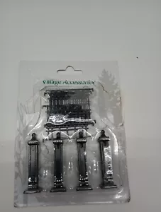Dept 56 Village Accessories Metal City Fence 809011 Free Shipping Buy 1-9Qty. - Picture 1 of 4