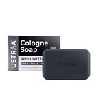 @ Ustraa Ammunition Cologne Soap With Charcoal & Bay Leaf Pack Of 2 Each 125 g