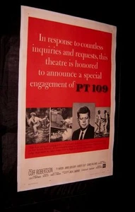 Original PT 109 JOHN KENNEDY Leinenrücken Einheitsgröße CLIFF ROBERTSON - Bild 1 von 1