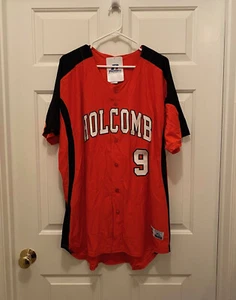 Neu mit Etikett Holcomb Longhorns Russell Athletic orange schwarz Baseball Trikot XL - Bild 1 von 2