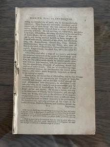 PARTIAL BOOK 1789 Peerage of Ireland (Vol 2) O’BRIEN EARL OF INCHIQUIN genealogy - Foto 1 di 7