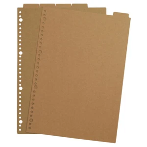 Índice beige para aglutinante de polipropileno transparente MUJI A4 30 anillos 4550002555351 - Imagen 1 de 2
