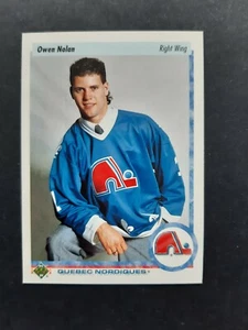 Rare NHL Ice Hockey Card - Upper Deck - Owen Nolan - Nordiques / Avalanche - Picture 1 of 2