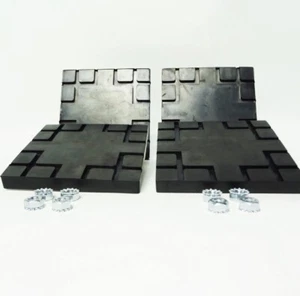 Challenger Lift Square Rubber Lift Pad  CL9 CL10 ( Set Of 4 pads and hardware)  - Picture 1 of 4