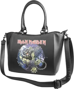 Iron Maiden Legacy Of The Beast Handbag Purse Metal Faux Vegan Leather Licensed - Picture 1 of 5