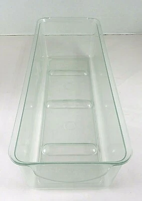 Eggs Extras Refrigerator Storage Bin Vintage Clear Plastic - Image 1 of 4