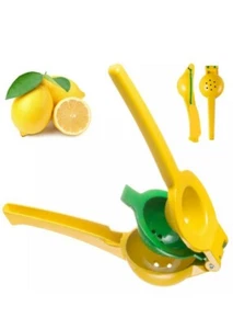 Chefbar Premium Quality Metal Lemon Lime Squeezer Manuale Citrus Press Juicer🇺🇸 - Foto 1 di 8