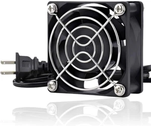 Cooling Fan Dual Ball Bearings Ac Plug 110Volts Computers&Accessories Power Cord - Picture 1 of 12