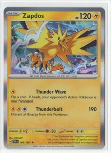 Pokemon Twilight Masquerade - 065/167 Zapdos Holo - Picture 1 of 1