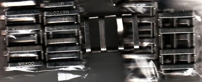 Lot of 25 Meyco/GLI-Loop Loc Replacemement  Saftey Cover Stainless Steel Buckles - Image 1 of 2