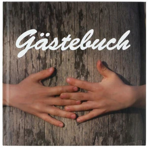 Gästebuch 20x20cm 100 Seiten für Hochzeit Geburtstag Ferienwohnung Hotel Pension - Bild 1 von 1
