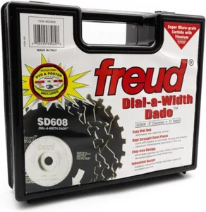 Freud SD608: 8" Dial-A-Width Stacked Dado Sets - Picture 1 of 6