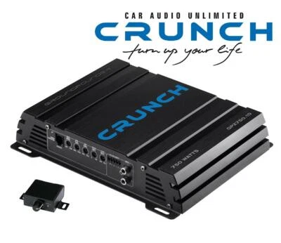 Crunch GPX 750.1D Class D Digital Mono Verstärker Endstufe Amplifier 750 Watt  - Bild 1 von 4