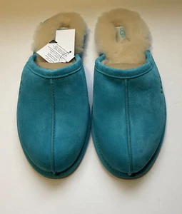NIB UGG Men's Scuff Slippers Suede Upper Wool Lining Slip-On! Men SZ 10 - Picture 1 of 2