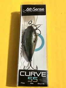 6th Sense  Curve 55 Crankbait 57mm  3/8 oz 5’ - 9’ Shad Burst - Picture 1 of 4