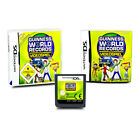 Nintendo Jeu DS Guinness Monde Records le Video Emballage D'Origine avec Manuel